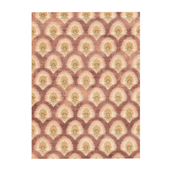 Vintage vloerkleed - Sage Pattern Terracotta - 1
