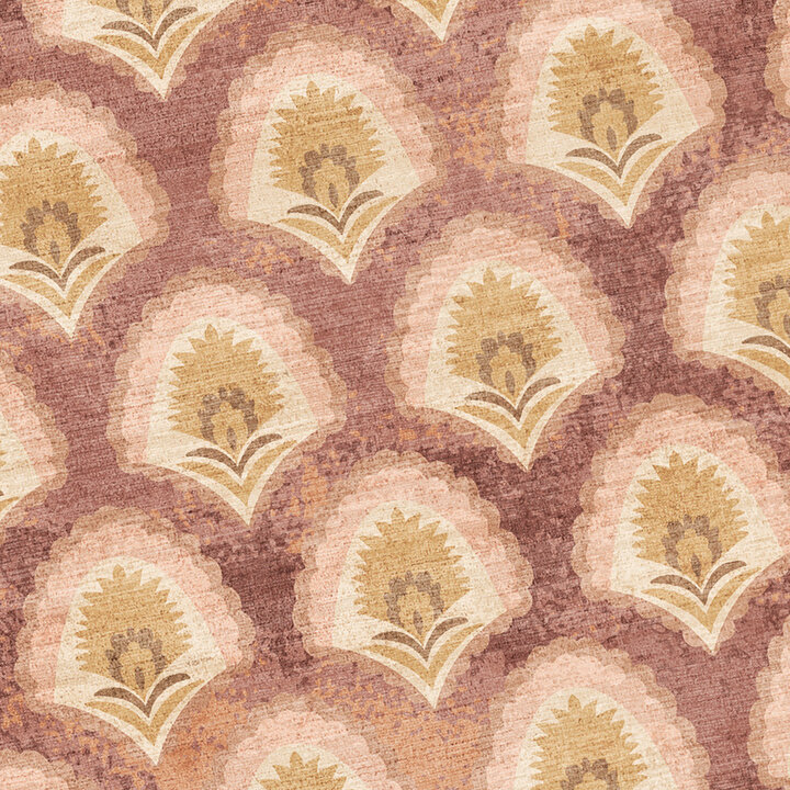 Vintage vloerkleed - Sage Pattern Terracotta - 2