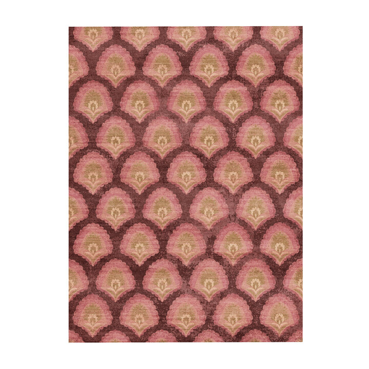 Vintage vloerkleed - Sage Pattern Rood - 1