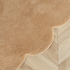 Rond wasbaar vloerkleed - Puck Bruin - thumbnail 3
