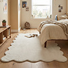 Wasbaar vloerkleed - Puck Wit - thumbnail