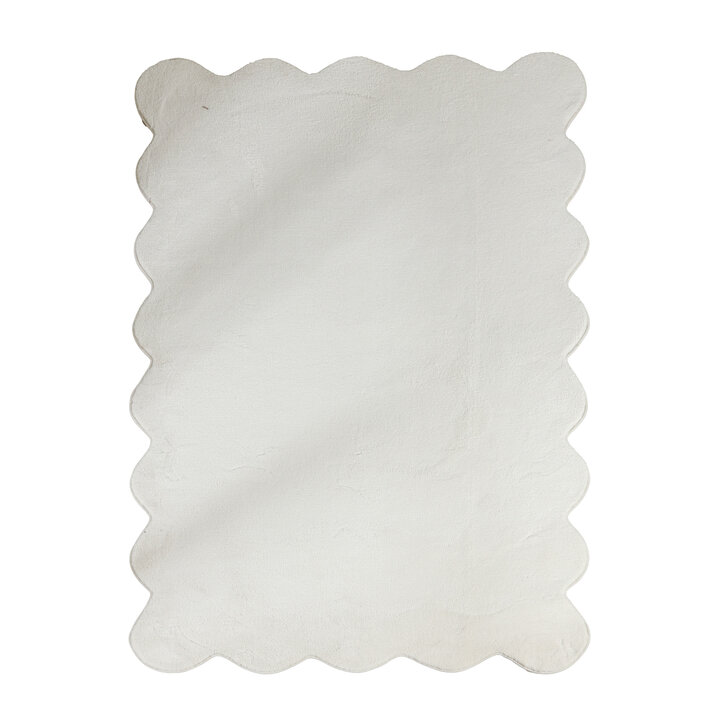 Wasbaar vloerkleed - Puck Wit - 1