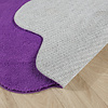 Wasbaar vloerkleed - Puck Paars - thumbnail 5