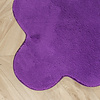 Wasbaar vloerkleed - Puck Paars - thumbnail 3
