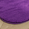 Wasbaar vloerkleed - Puck Paars - thumbnail 4