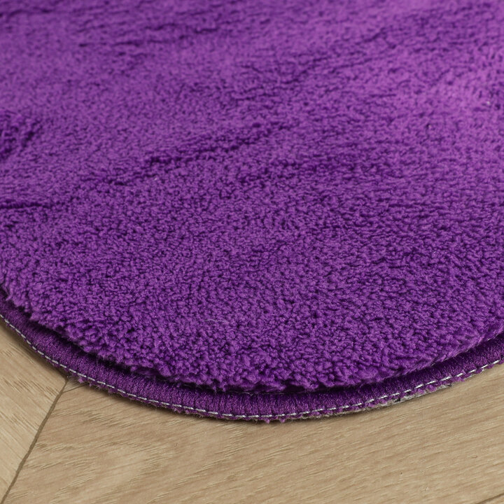 Wasbaar vloerkleed - Puck Paars - 4