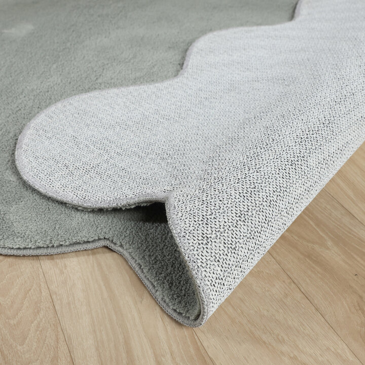 Wasbaar vloerkleed - Puck Groen - 5