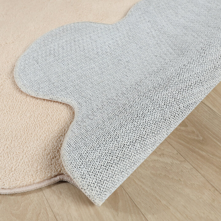 Wasbaar vloerkleed - Puck Beige - 5
