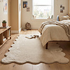 Wasbaar vloerkleed - Puck Beige - thumbnail