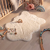 Kindervloerkleed - Huggy Schaap Wit - thumbnail