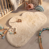 Kindervloerkleed - Huggy Wolk Creme - thumbnail