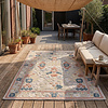 Binnen- & buitenvloerkleed - Bloom Oriental Multicolor - thumbnail