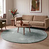 Rond wasbaar vloerkleed - Vivid Groen  - thumbnail