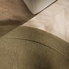 Rond vloerkleed - Isara Border Olijfgroen - thumbnail 2