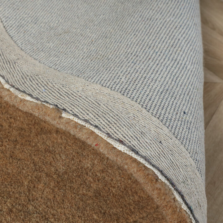 Wollen vloerkleed - Isara Border Bruin - 4