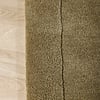 Wollen vloerkleed - Isara Border Olijfgroen - thumbnail 4