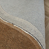 Organisch vloerkleed - Isara Border Bruin - thumbnail 6