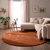 Rond laagpolig vloerkleed - Cozy Terra  - thumbnail