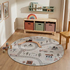 Rond speelkleed auto - Rocky Ride Wit - thumbnail