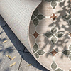 Geometrisch buitenkleed - Mosaic Dot Groen - thumbnail 4