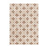 Geometrisch buitenkleed - Mosaic Dot Terracotta - thumbnail 1