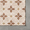 Geometrisch buitenkleed - Mosaic Dot Terracotta - thumbnail 3
