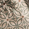 Geometrisch buitenkleed - Mosaic Petal Groen - thumbnail 2