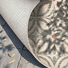 Geometrisch buitenkleed - Mosaic Petal Groen - thumbnail 4