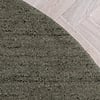Rond Berber vloerkleed - Aicha Groen - thumbnail 3