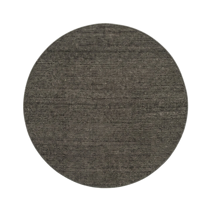 Rond Berber vloerkleed - Aicha Groen - 1