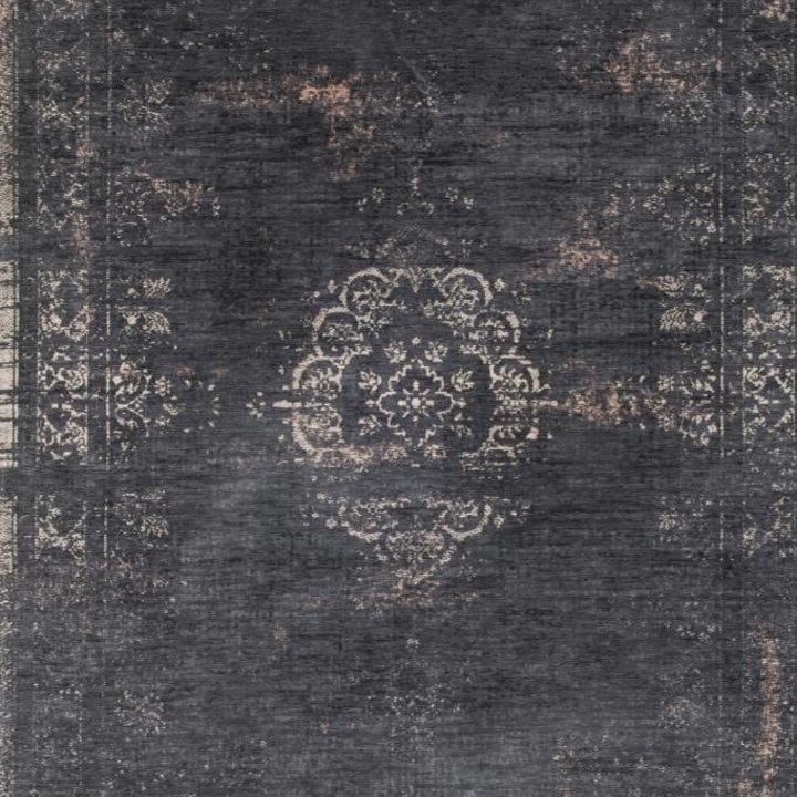 Vintage vloerkleed - The Fading World Mineral Black 8263 - 3