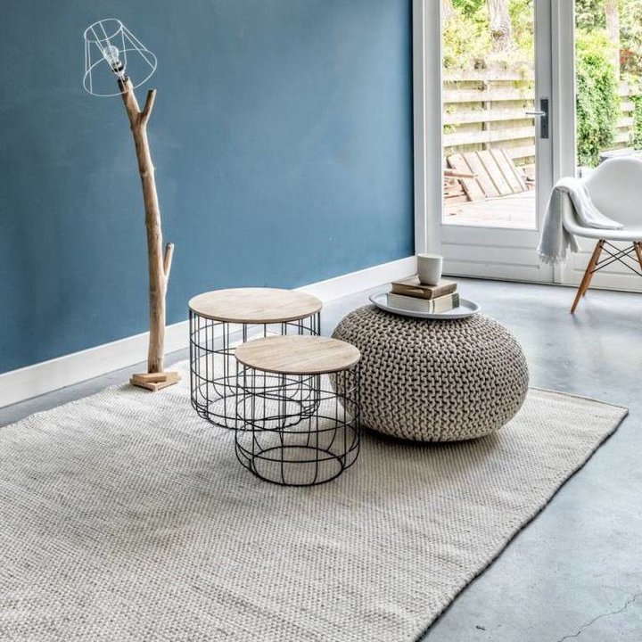 Bijzettafel Basket 2/set laag - 1