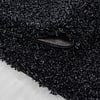 Hoogpolig vloerkleed - Sade Zwart