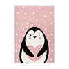 Kindervloerkleed - Atlantisch Pinguin Roze - thumbnail 1