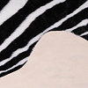 Koeienhuid - Desert Zebra Zwart Wit