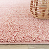Rond hoogpolig vloerkleed - Lofty Roze