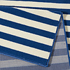 Laagpolig vloerkleed - Gloria Panel Blauw - thumbnail 3