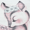 Rond Kindervloerkleed - Bambi Hert Roze