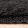 Zacht Hoogpolig vloerkleed - Comfy Zwart