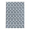 Modern vloerkleed - Streaky Pattern Grijs Wit