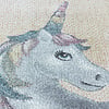 Kindervloerkleed Unicorn - Fleurtje Geel