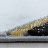 Modern vloerkleed - Marble Design Grijs/Goud