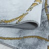 Modern vloerkleed - Marble Branch Grijs/Goud - thumbnail 4