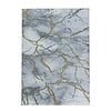 Modern vloerkleed - Marble Branch Grijs Goud