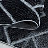 Modern vloerkleed - Marble Pattern Antraciet Zilver