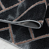 Modern vloerkleed - Marble Pattern Antraciet Bruin