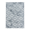 Modern vloerkleed - Marble Pattern Grijs Zilver