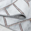 Modern vloerkleed - Marble Pattern Grijs/Bruin