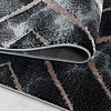 Modern vloerkleed - Marble Square Antraciet/Bruin - thumbnail 4