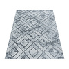 Modern vloerkleed - Marble Square Grijs/Zilver - thumbnail 2